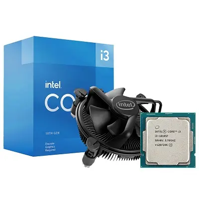 CPU Intel Core I3 10105F | LGA1200, Turbo 4.40 GHz, 4C/8T, 6MB